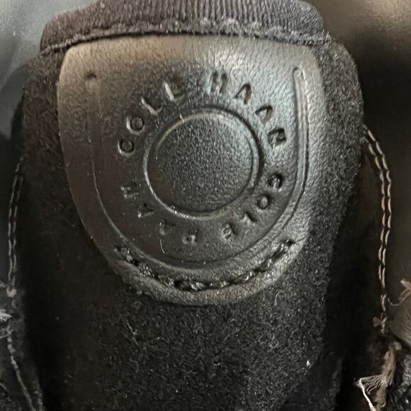 Cole Haan ZeroGrand Grand Explore Waterproof City Lace-Up Wedge Boot US 7 Black - Picture 8 of 10